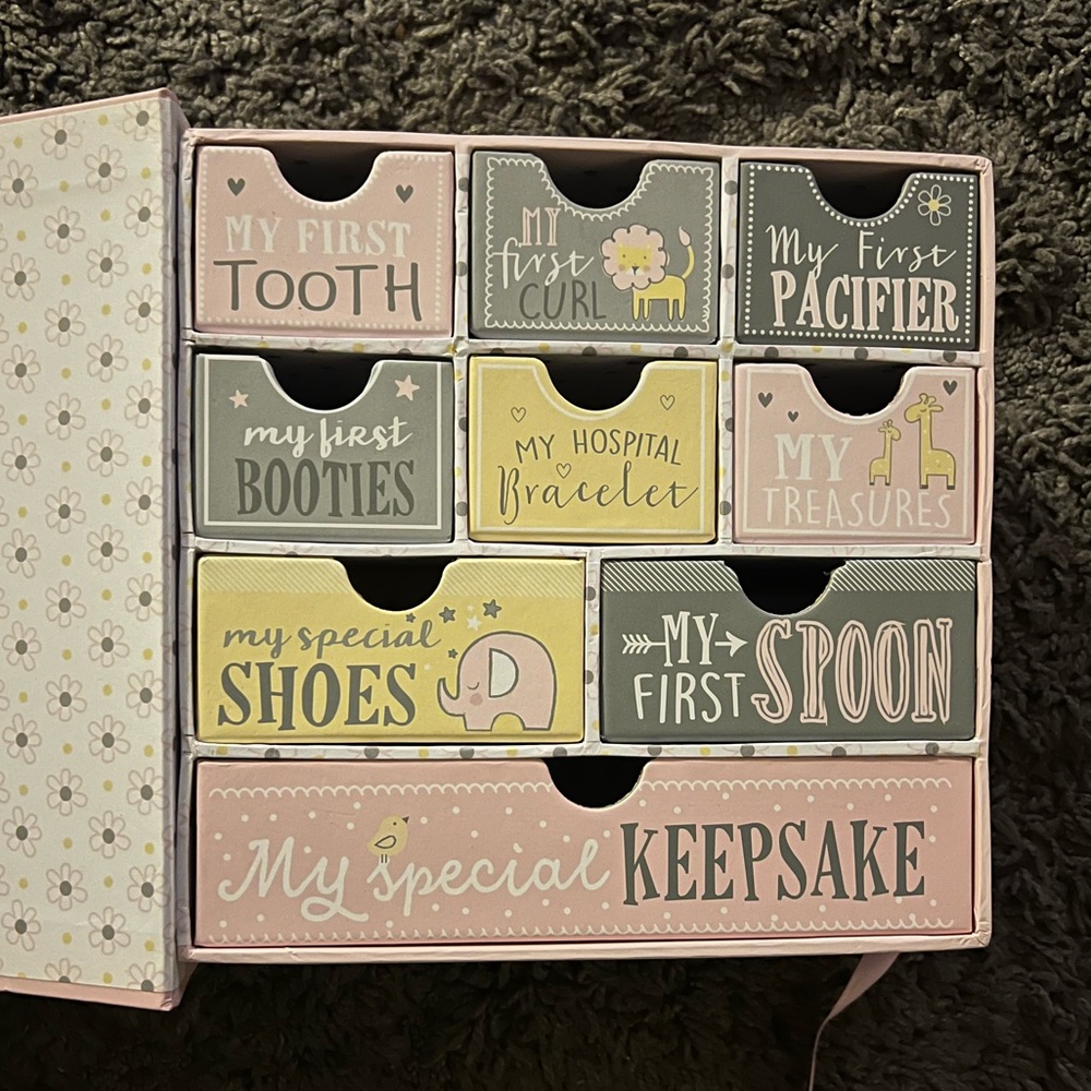 My First Keepsake Box NWT - Picture 4 of 4